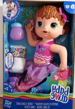 baby alive mermaid red hair