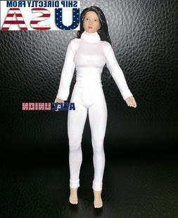 1/12 Sexy Slim Top Pants Set WHITE For 6" TBLeague PHMB2018 