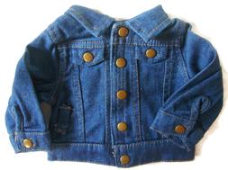 For 18" American Girl or Boy Logan Doll Clothes Denim Jean J