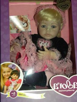 Adora 20"Ready To Rock Toddler Doll Blonde hair Blue eyes vi
