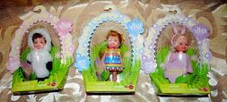 2001 KELLY EASTER EGGIE: BUNNY, EGG & LAMB DOLLS-Target Spec