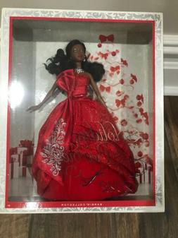 2012 HOLIDAY BARBIE DOLL AFRICAN AMERICAN BARBIE COLLECTOR M