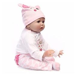 TeckCool_Store 22'' Handmade Lifelike Newborn Silicone Vinyl