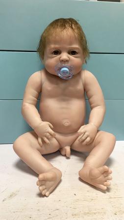 23" Reborn Baby Doll Handmade Realistic Looks Real for Toddl