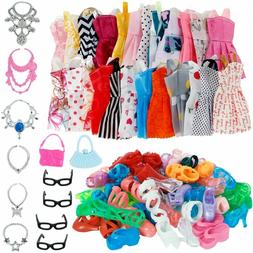 30pcs Doll Clothes Set Fashion Accessories for 11-12 Inch Gi