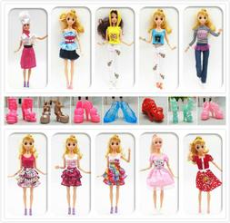 33 Styles of Handmade Barbie Clothes Dresses Shoes for 11 In