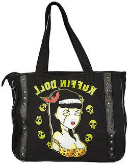 78034 Koffin Doll Dead Pin Up Girl Skulls TOTE BAG Sourpuss 