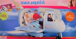 Barbie AIRPLANE - JET PLANE w JET SOUNDS & Working Microphon