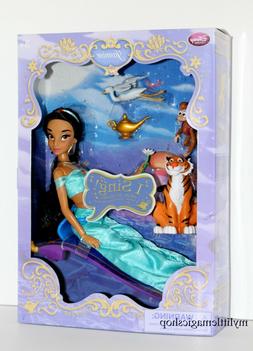 DISNEY Aladdin PRINCESS JASMINE Deluxe Singing Doll Set NEW