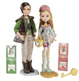 Ever After High Ashlynn Ella & Hunter Huntsman Doll, 2-Pack 