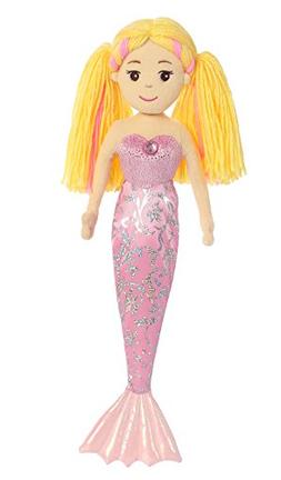 Aurora World Sea Sparkles Mermaid Plush, Marina 2