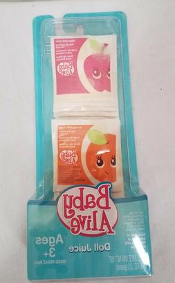 Baby Alive Doll Juice Apple/Orange Mix 10 Packets 2008 Unope