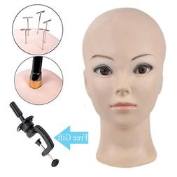 Bald Mannequin Head For Wigs Making Display Cosmetology Doll