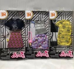 Barbie Mattel DESPICABLE ME MINIONS Fashion Outfits Lot Of 3