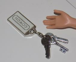 BARBIE DOLL COACH CAR KEYS KEYCHAIN FASHIONISTA INTEGRITY MY
