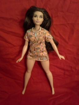 Barbie Fashionista Curvy Brunette #26 Spring Into Style Doll