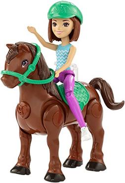 Barbie on the Go Mini Doll & Horse New Motorized New