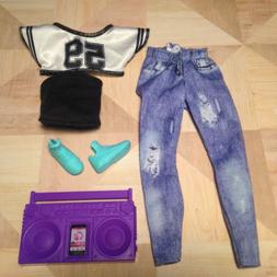 Barbie Made To Move Curvy Dancer Clothes Outfit: Radio, Pant