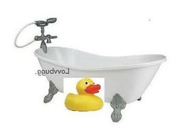 Bathtub with Duck Bath Tub for American Girl 18" Doll Furnit