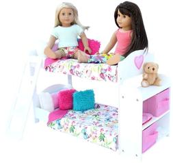 20 Pc. Bedroom Set for 18 Inch American Girl Doll. Includes:
