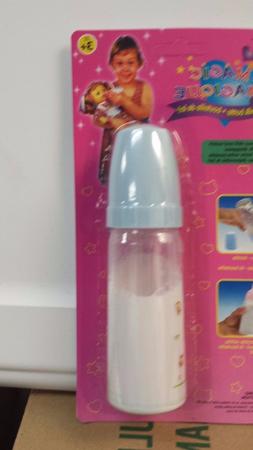 Blue Baby Doll Bottle Disappearing Magic Milk Bottle Pretend