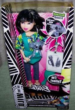 Bratz In the Wild JADE 11"H Doll with rescued friend wild ko