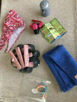 American Girl camp camping brochure bracelet 18" doll campfi