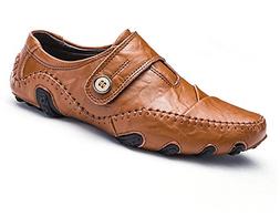 Men's Casual Shoes British Style Moccasins Genuine Leather F