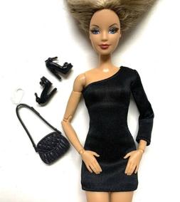 Classic Little Black Dress Shoes Purse Night Fashion Pack Fo