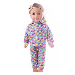 Wensltd Clearance! Cute Design Pajamas Clothes Set For 18 in