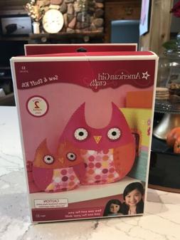 American Girl Crafts :: Sew & Stuff Kit :: Owls :: For Girl 