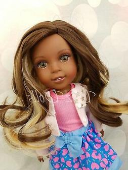 Custom American Girl Wellie Wisher Kendall 14.5" Doll Hazel 