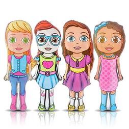 Cutie Inflatable Doll Set by ArtCreativity  | 36&rdquo; Tall Inf