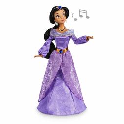 Disney Authentic Jasmine Princess Singing Toy Doll 11" H Ala
