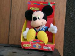 Disney Mickey Mouse Plush Doll Toy - Mattel - 15" Tall - Mic