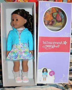 American Girl Doll 26 Truly Me Just Like You Curly Dk Brown 