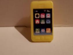 BARBIE DOLL ACCESSORY YELLOW SMART PHONE FOR DIORAMA
