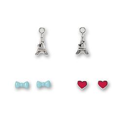 AMERICAN GIRL DOLL GRACE THOMAS'S EARRINGS SET-  NEW -