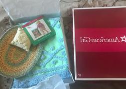 American Girl Doll Kit Braided Rug, Quilt and Pillow Bedroom