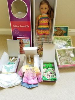 American girl doll Lea Clark with accessories NEW