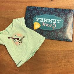 American Girl Doll Tenney Grant Guitar T-Shirt and Envelope 