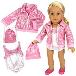 Sophia's Doll Clothing for 18 Inch Doll Gymnastics 3 Pc. Set