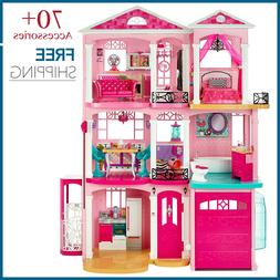Barbie Dreamhouse Dream house Dollhouse /w Furniture and ove