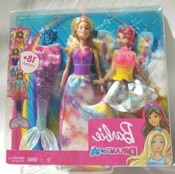 Barbie Dreamtopia Rainbow Cove Fairytale Dress Up Set, Blond