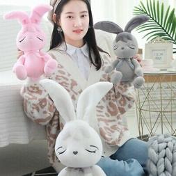 Easter Bunny Plush Toy Long-eared Rabbit Cute Doll Pillow Fo