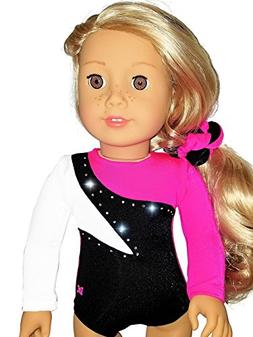 Doll Connections Gymnastics Leotard Outfit Compatible with A