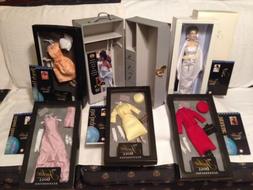 Franklin Mint Jackie Kennedy Doll With Trunk & 4 Outfits