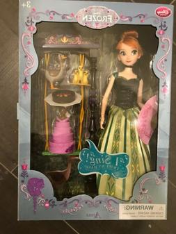 Disney Frozen Princess Doll Singing ANNA NIB 11" Deluxe Musi