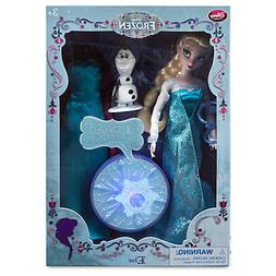Disney Frozen Princess Doll Singing ELSA NIB 11" Deluxe Musi