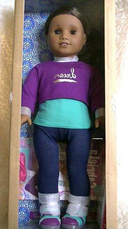 American Girl GABRIELA Doll Year 2017 Book & 4  pairs of ear